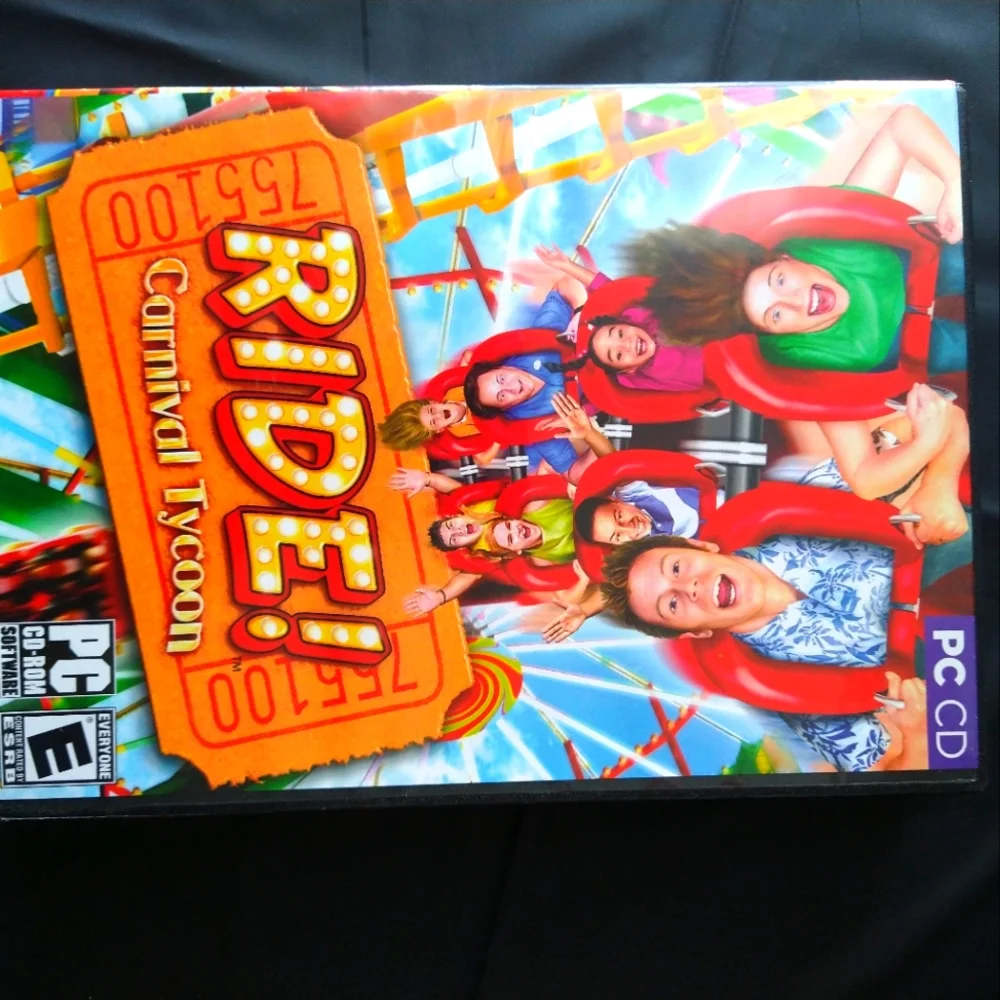 Ride Carnival Tycoon PC CD 2007